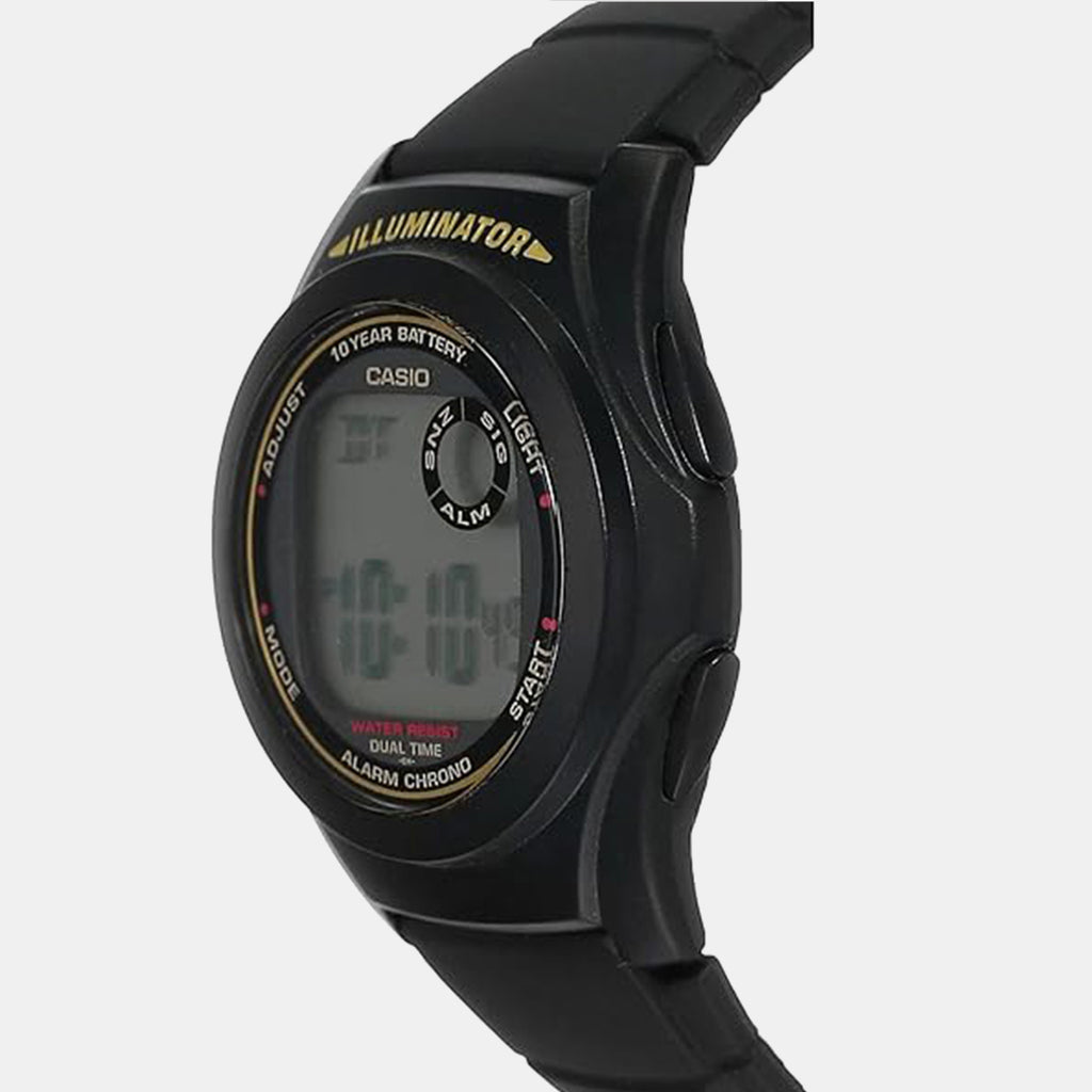 Youth Unisex Quartz Grey Dial Digital Resin Watch D028