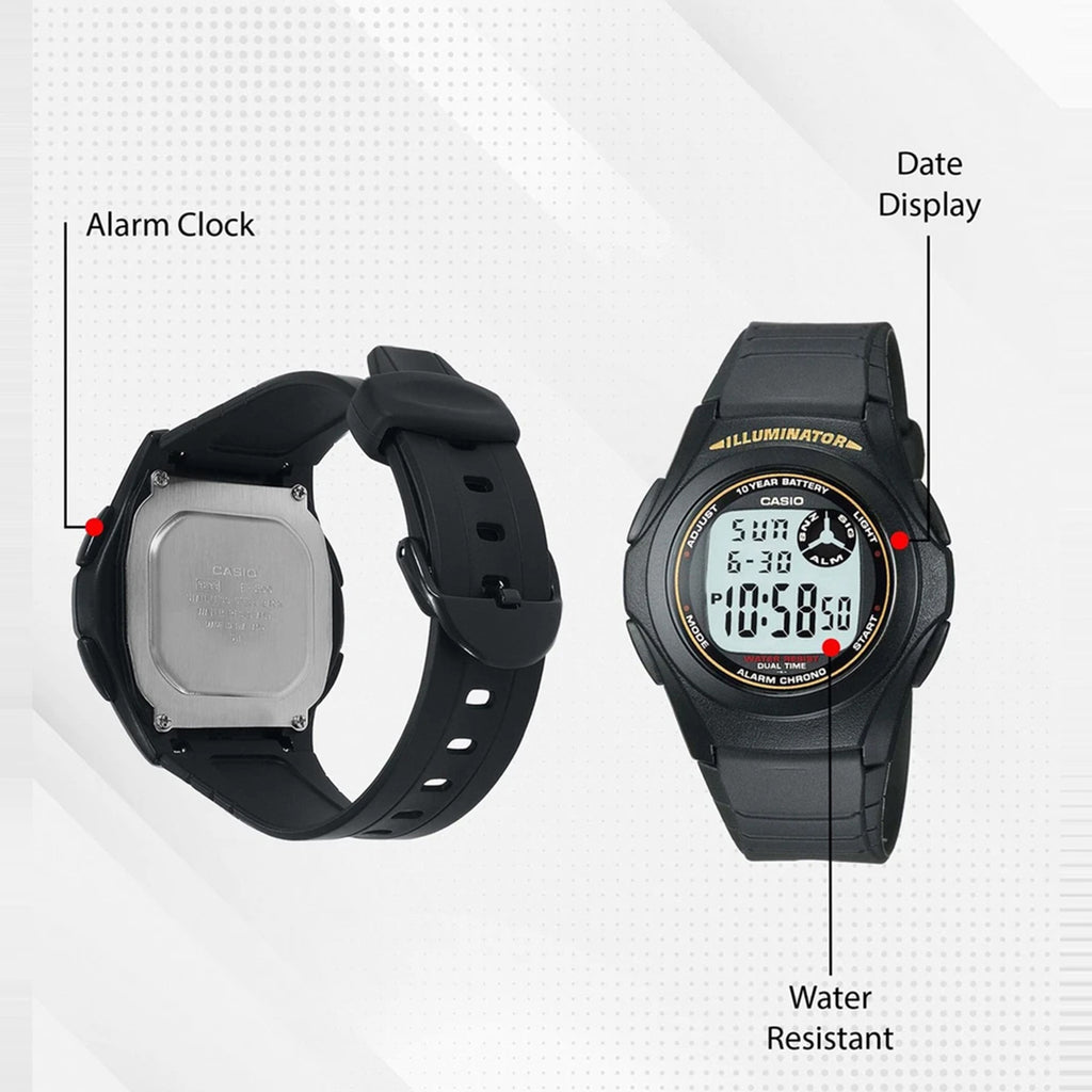 Youth Unisex Quartz Grey Dial Digital Resin Watch D028