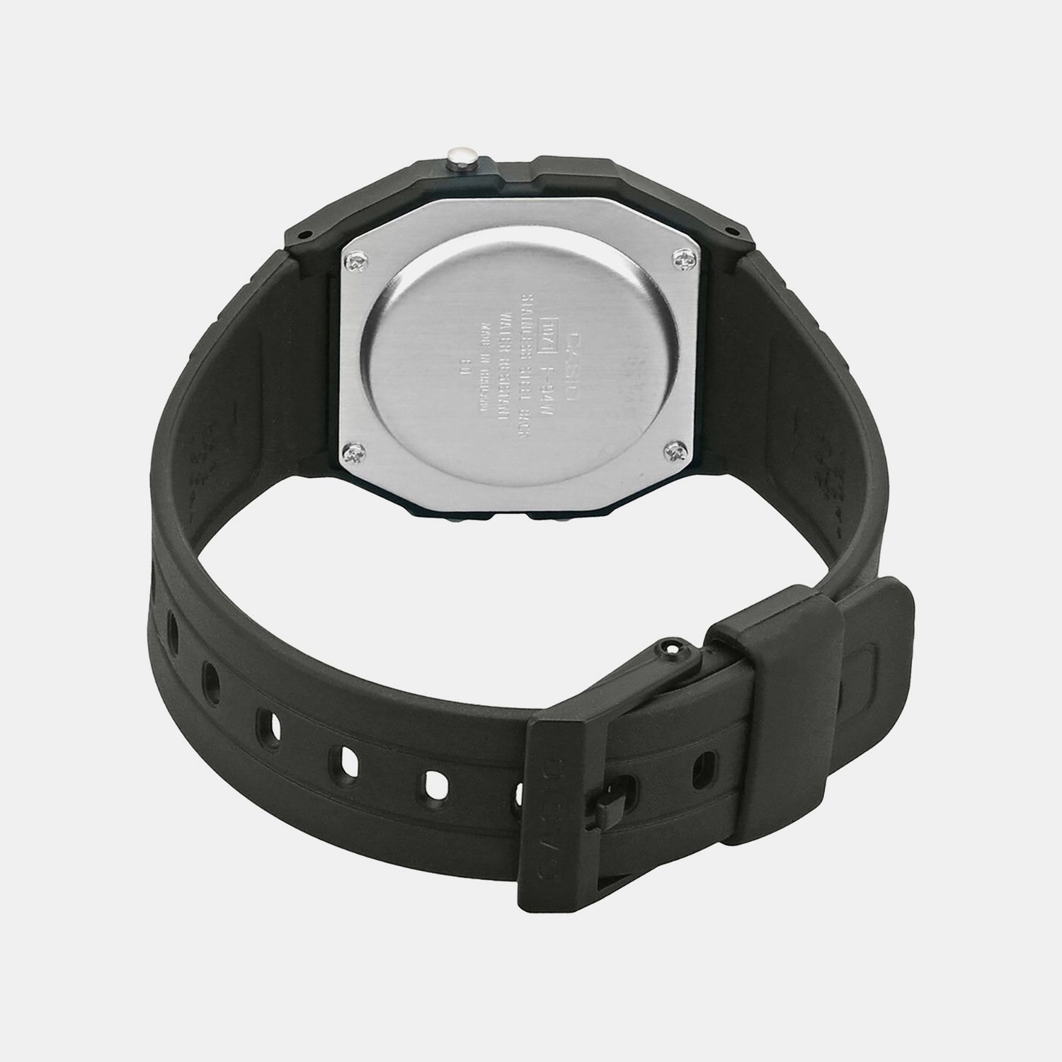 Youth Unisex Quartz Grey Dial Digital Resin Watch D052