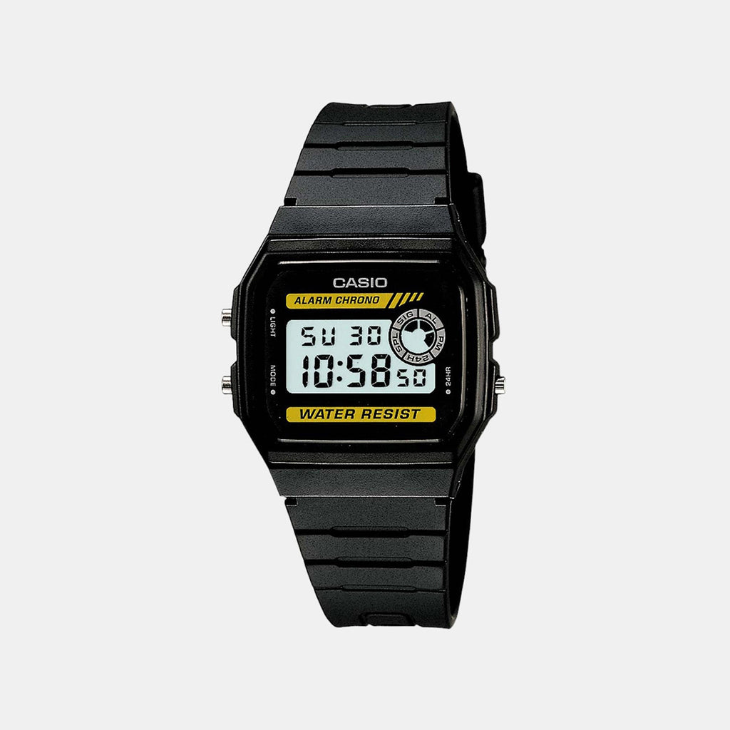 Youth Unisex Quartz Black Dial Digital Resin Watch D053