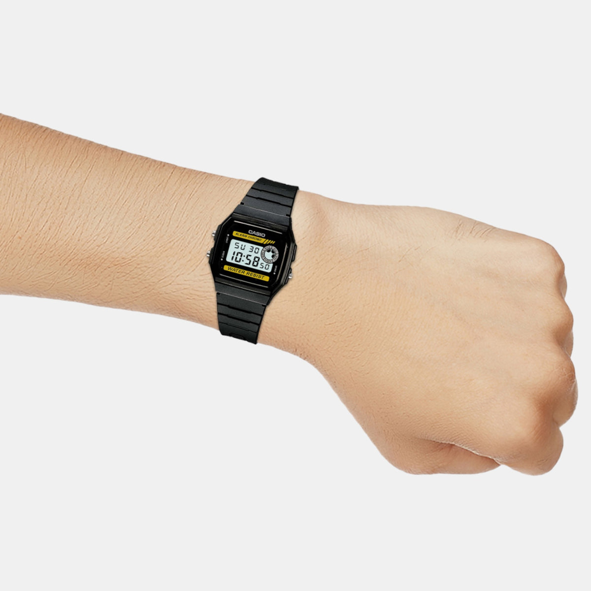 Youth Unisex Quartz Black Dial Digital Resin Watch D053
