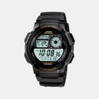 Youth Unisex Quartz Black Dial Digital Resin Watch D080