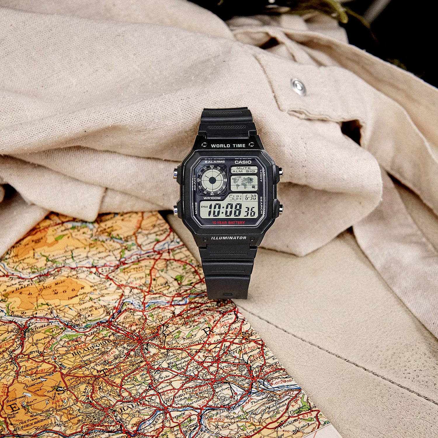 Youth Men Quartz Black Dial Digital Resin Watch D097