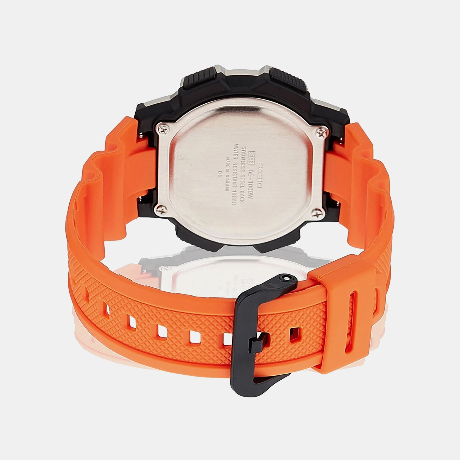 Youth Unisex Quartz Black Dial Digital Resin Watch D121
