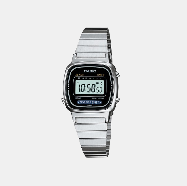 Casio Square Black Digital watch