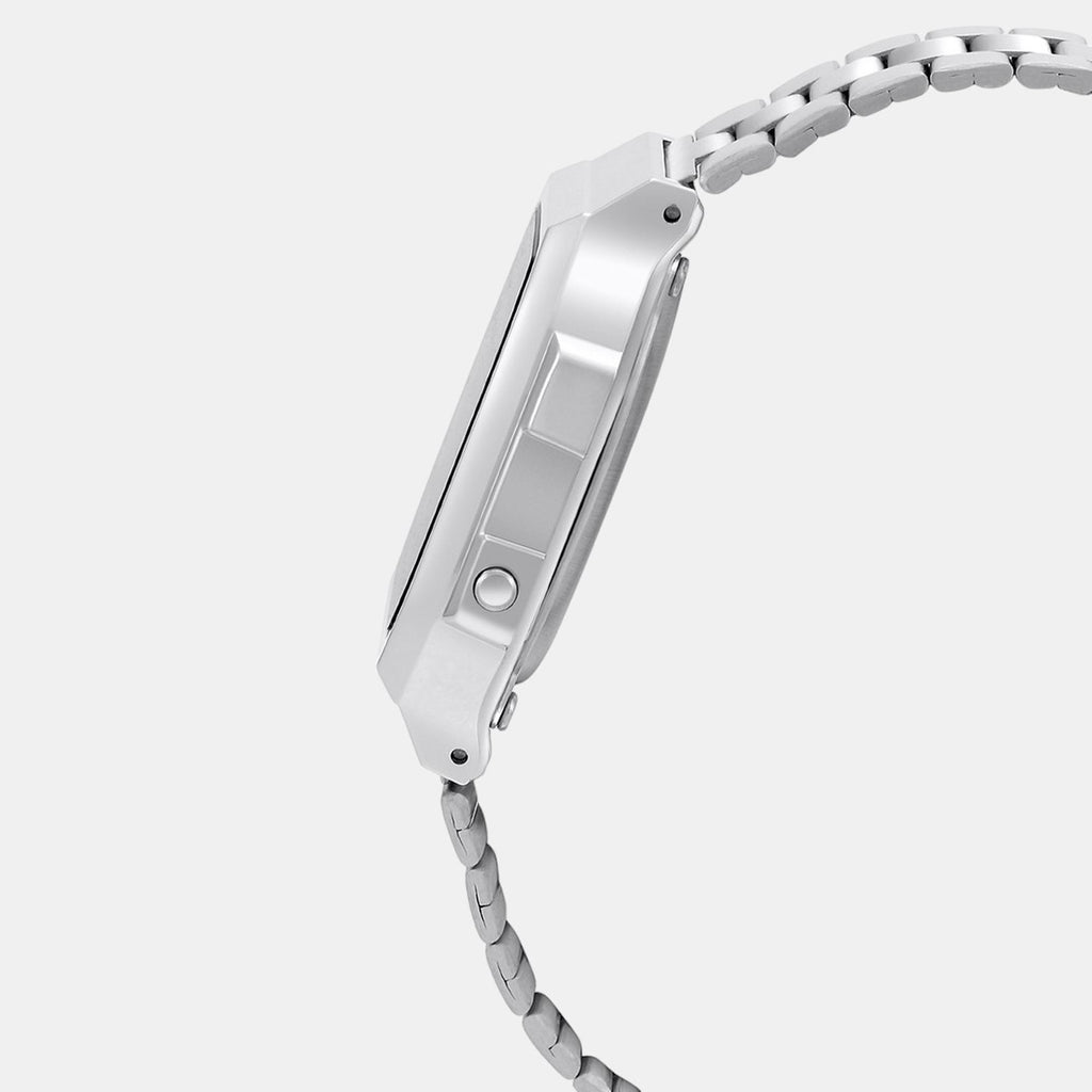 Casio Unisex Rectangular Grey watch