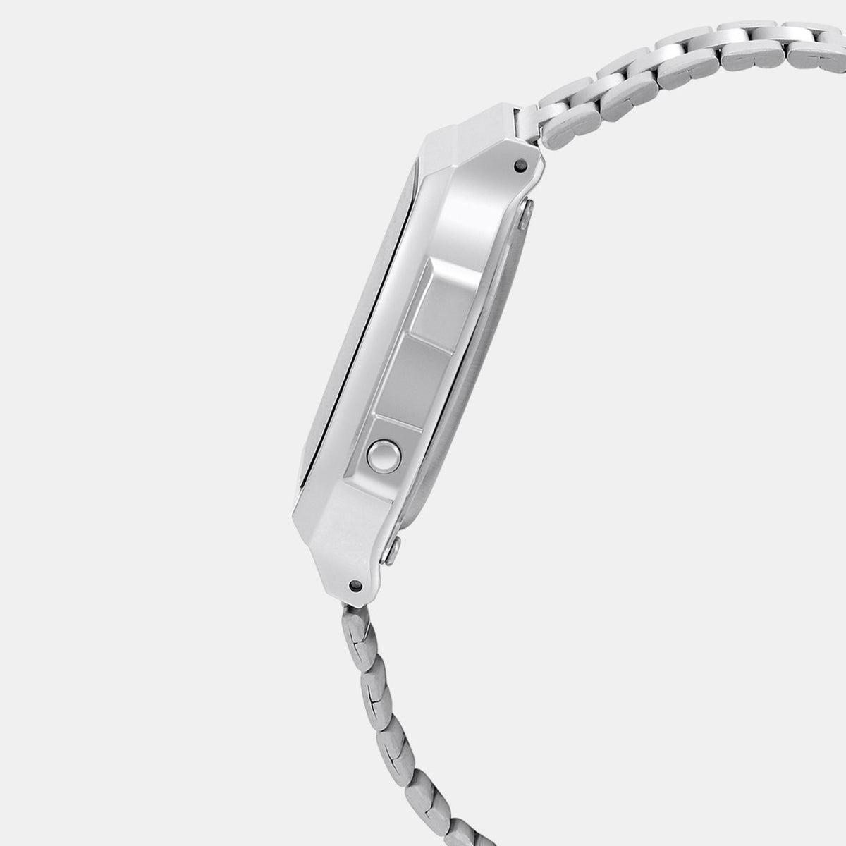 Casio Unisex Rectangular Grey watch