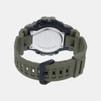 Youth Unisex Quartz Black Dial Analog-Digital Resin Watch D178