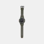 Youth Unisex Quartz Black Dial Analog-Digital Resin Watch D178