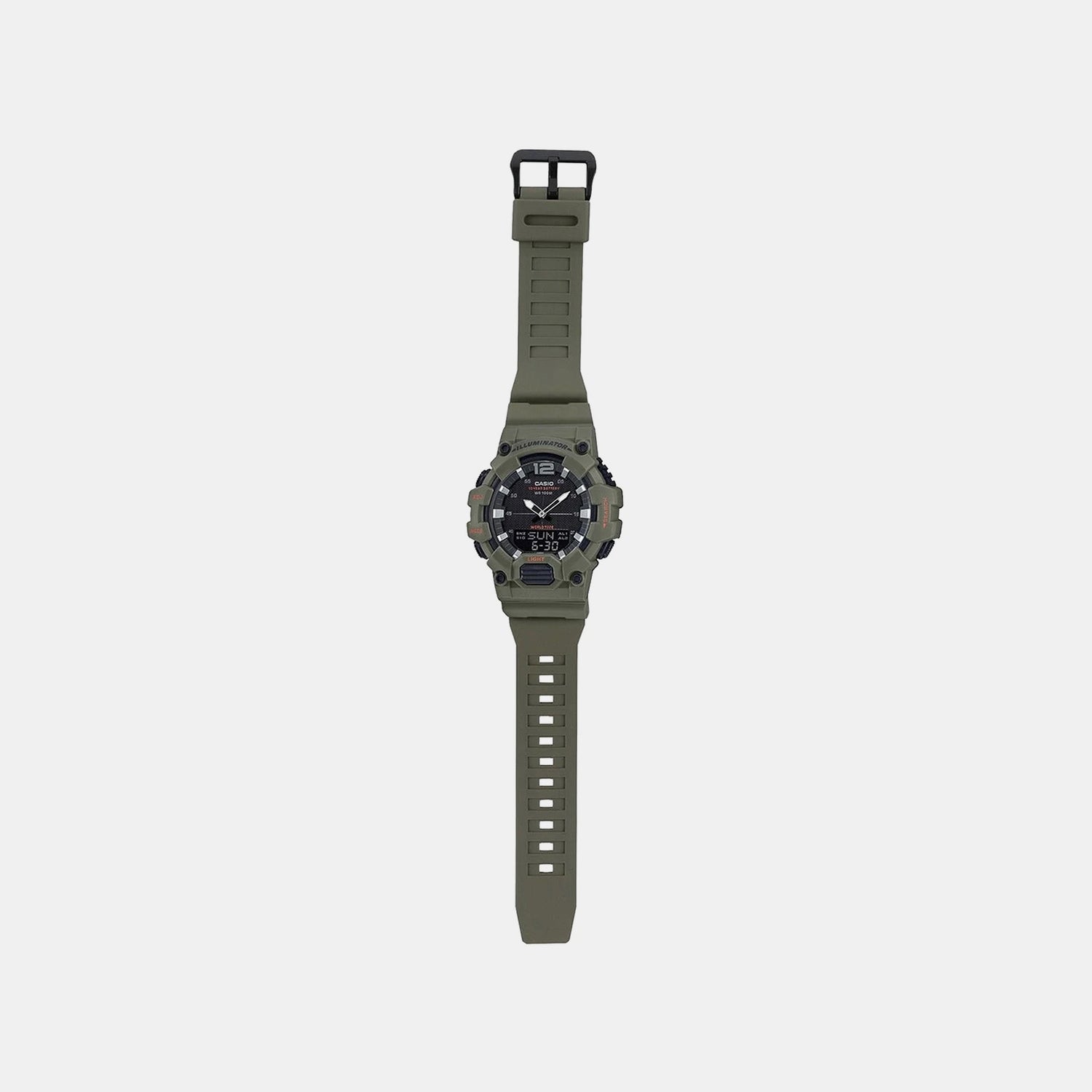 Youth Unisex Quartz Black Dial Analog-Digital Resin Watch D178