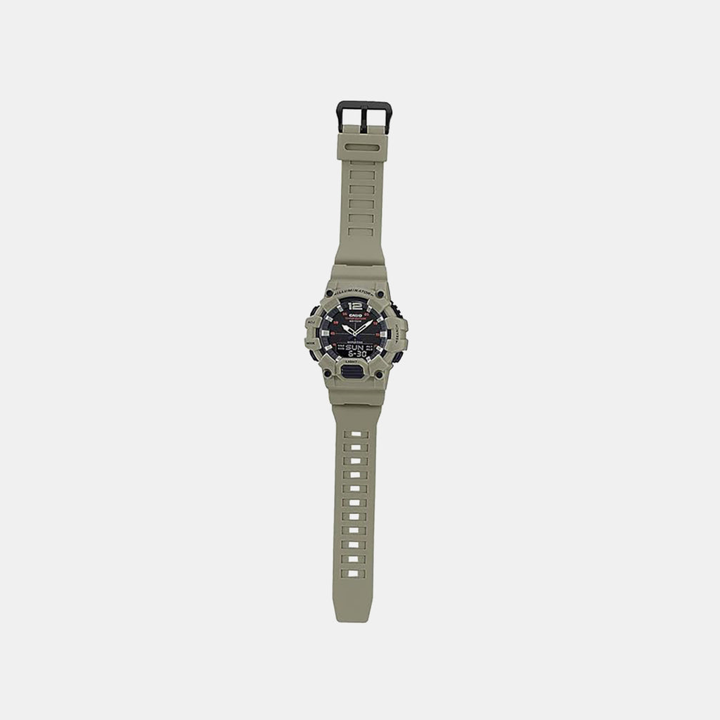 Youth Unisex Quartz Black Dial Analog-Digital Resin Watch D179