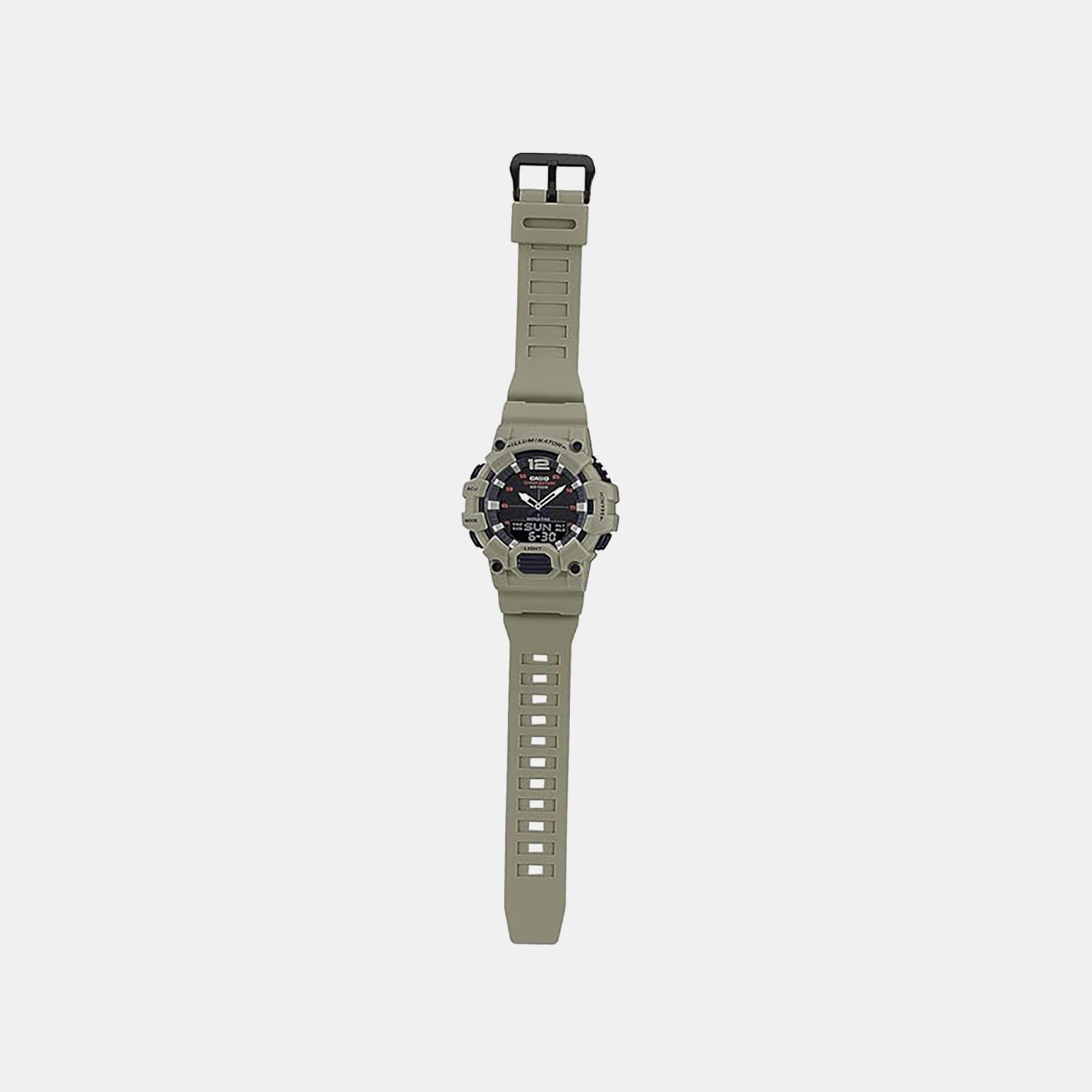 Youth Men Quartz Black Dial Digital Resin Watch D179