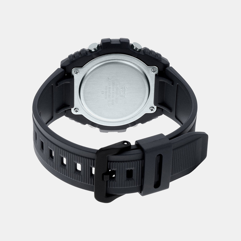 Youth Unisex Quartz Black Dial Digital Resin Watch D191