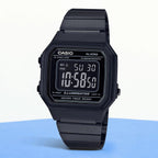 Vintage  Unisex Quartz Black Dial Digital Stainless Steel Watch D199