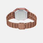 Classics Women Quartz Silver Dial Digital Stainless Steel Watch D200
