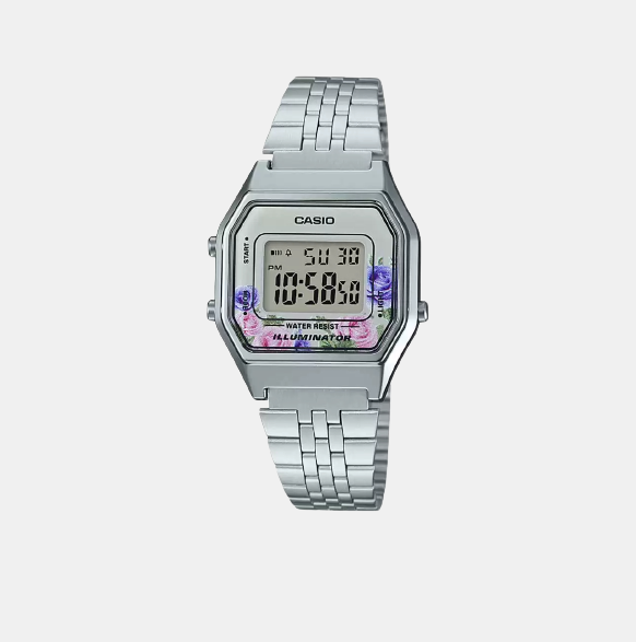 Vintage Male Digital Stainless Steel Watch D204