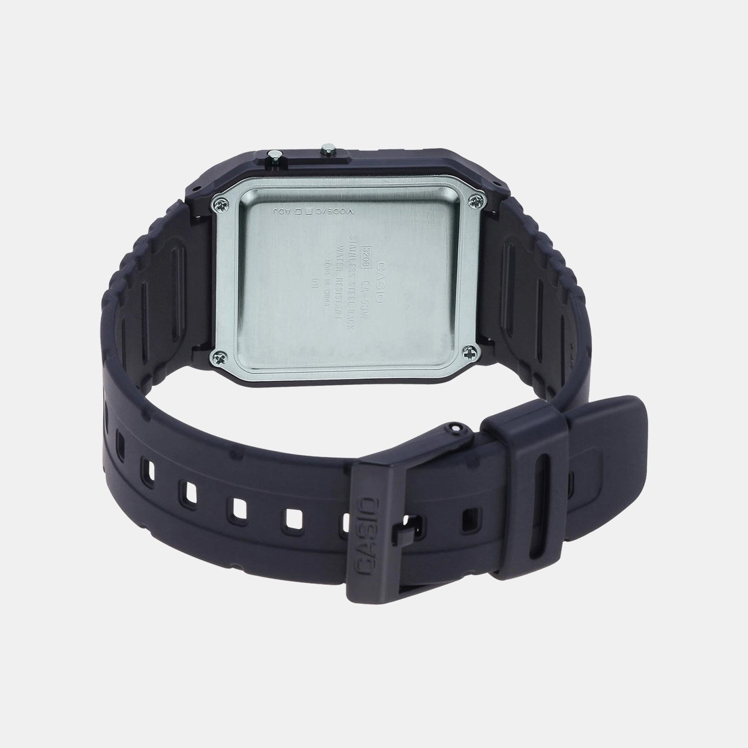 Vintage Unisex Quartz Black Dial Digital Resin Watch D208