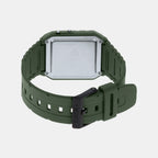 Vintage Unisex Quartz Black Dial Digital Resin Watch D210