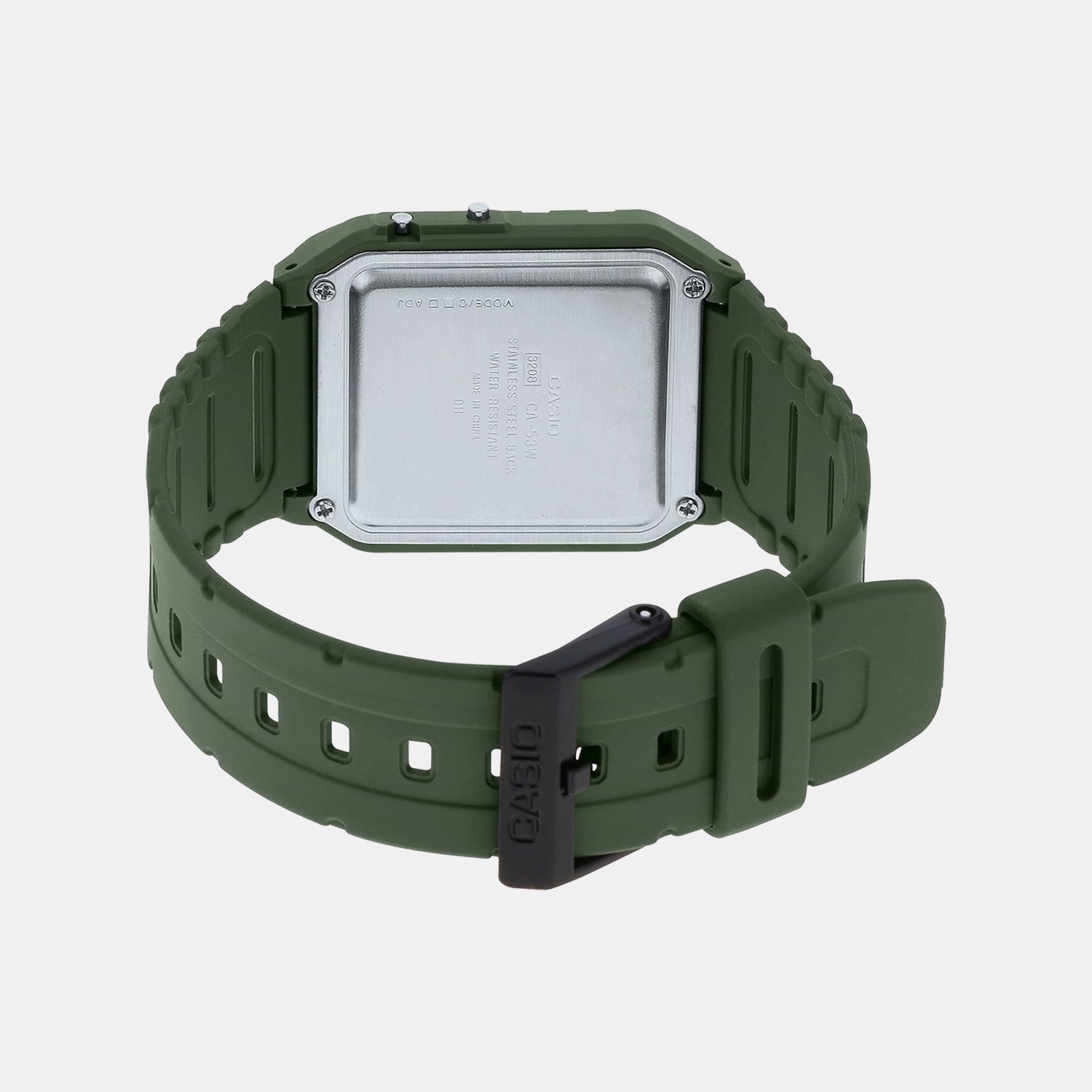 Vintage  Unisex Quartz Black Dial Digital Resin Watch D210