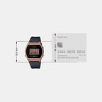Vintage Unisex Quartz Rose Gold Dial Digital Resin Watch D214