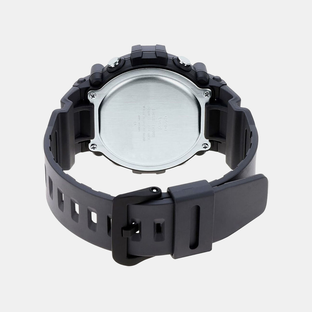 Youth Men Quartz Black Dial Digital Resin Watch D219