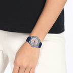 Youth Unisex Quartz Pink  Dial Analog Resin Watch D220
