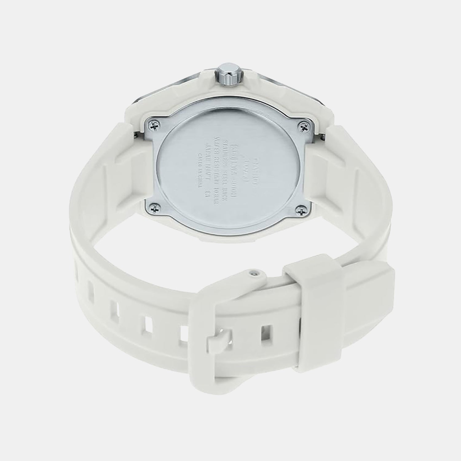 Youth Unisex Quartz White Dial Analog Resin Watch D221