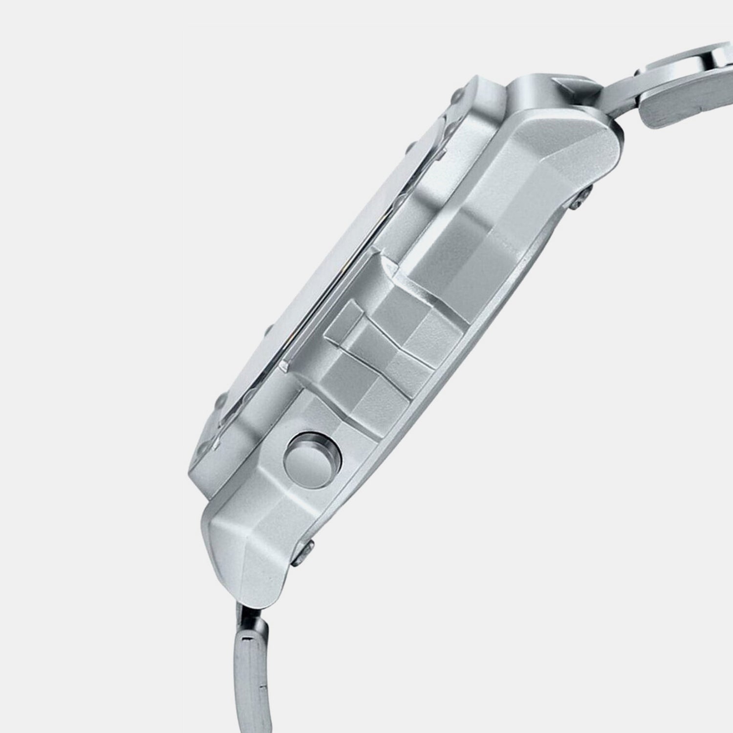 Youth Unisex Quartz Black Dial Digital Stainless Steel Watch D227