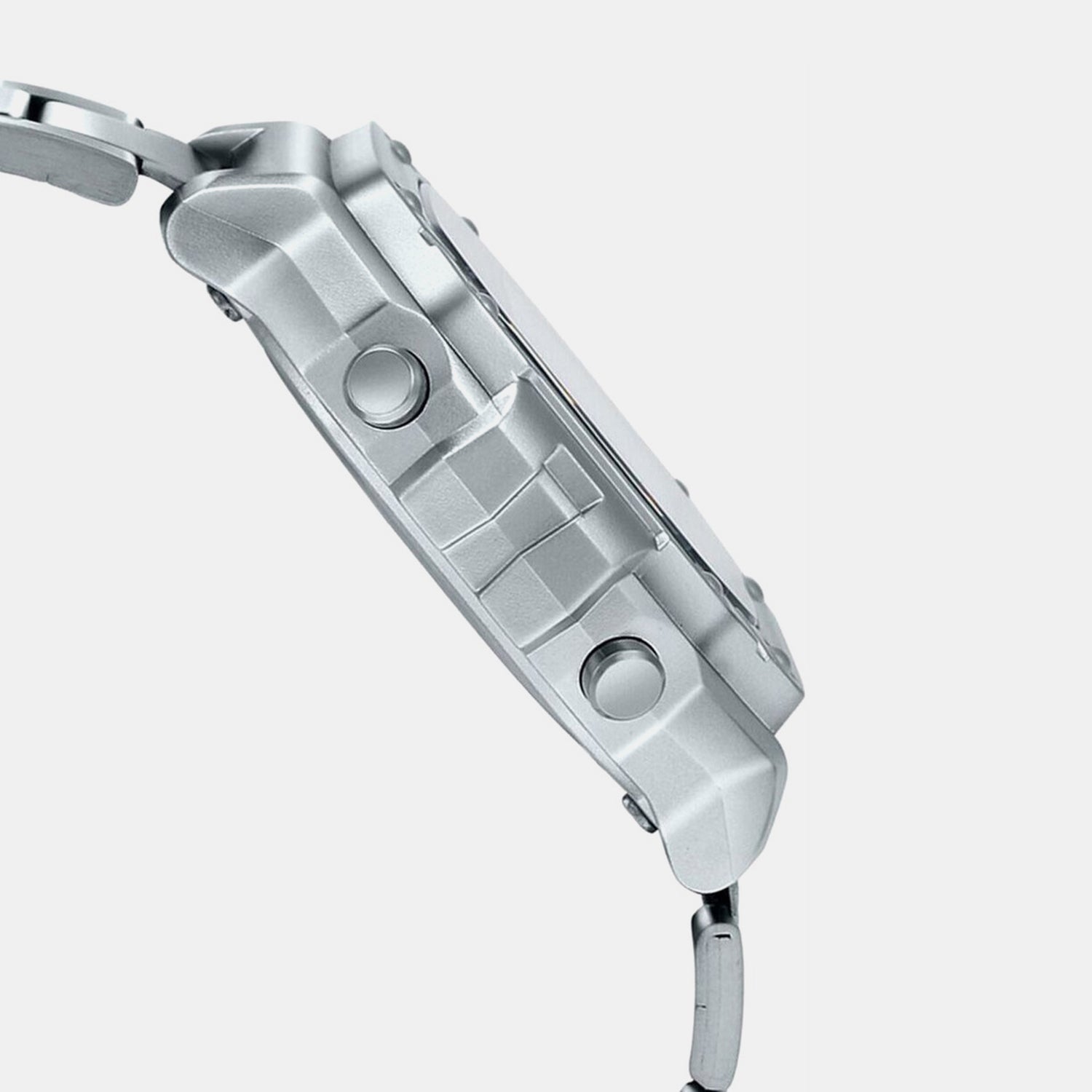 Youth Unisex Quartz Black Dial Digital Stainless Steel Watch D227