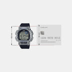 Youth Unisex Quartz Black Dial Digital Resin Watch D244