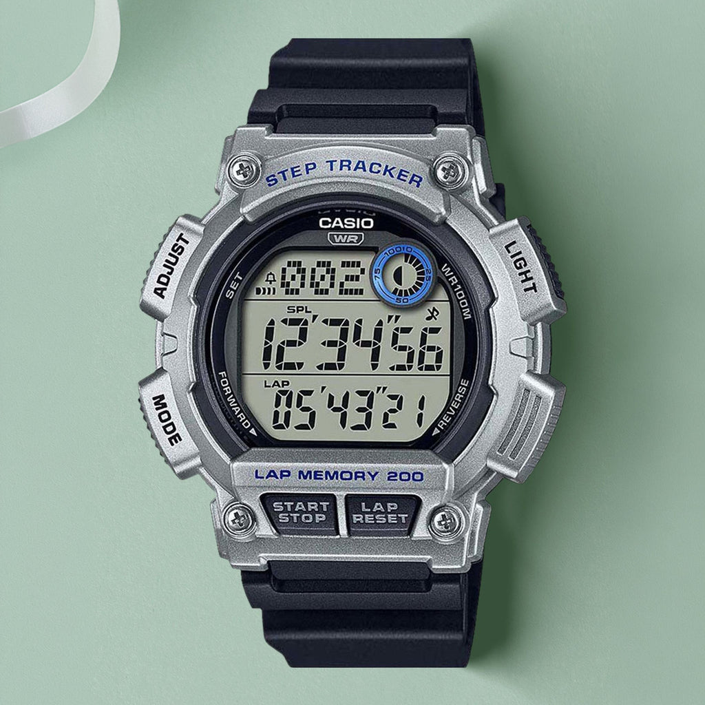 Youth Unisex Quartz Black Dial Digital Resin Watch D244