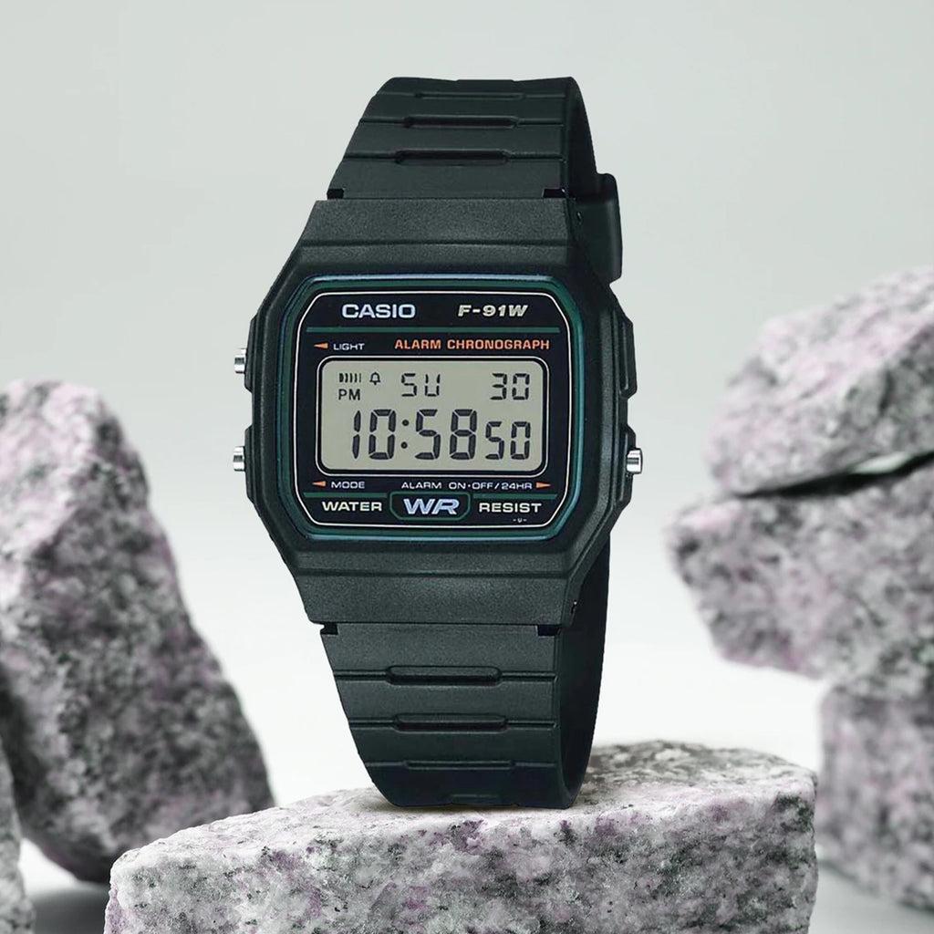Youth Unisex Quartz Black Dial Digital Resin Watch D246
