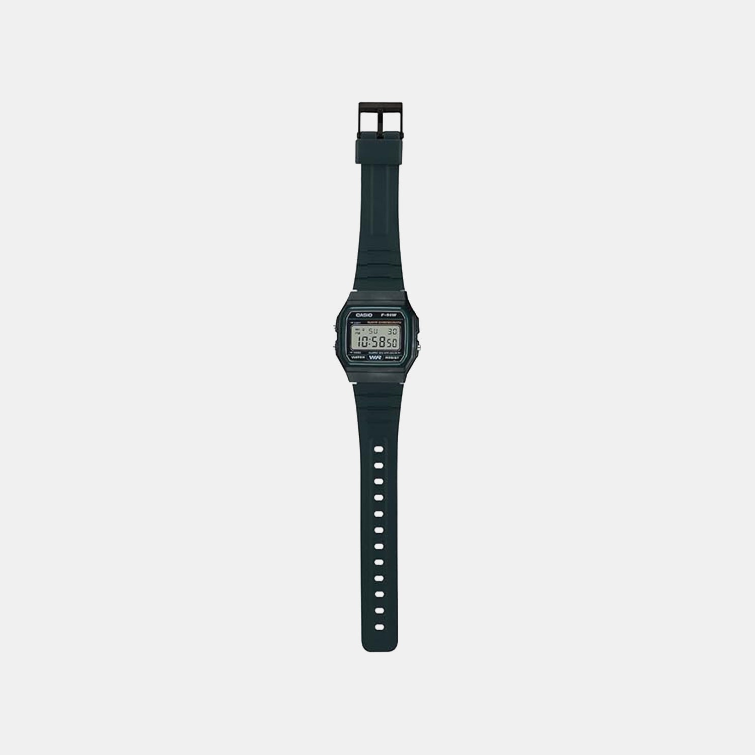 Youth Unisex Quartz Black Dial Digital Resin Watch D246
