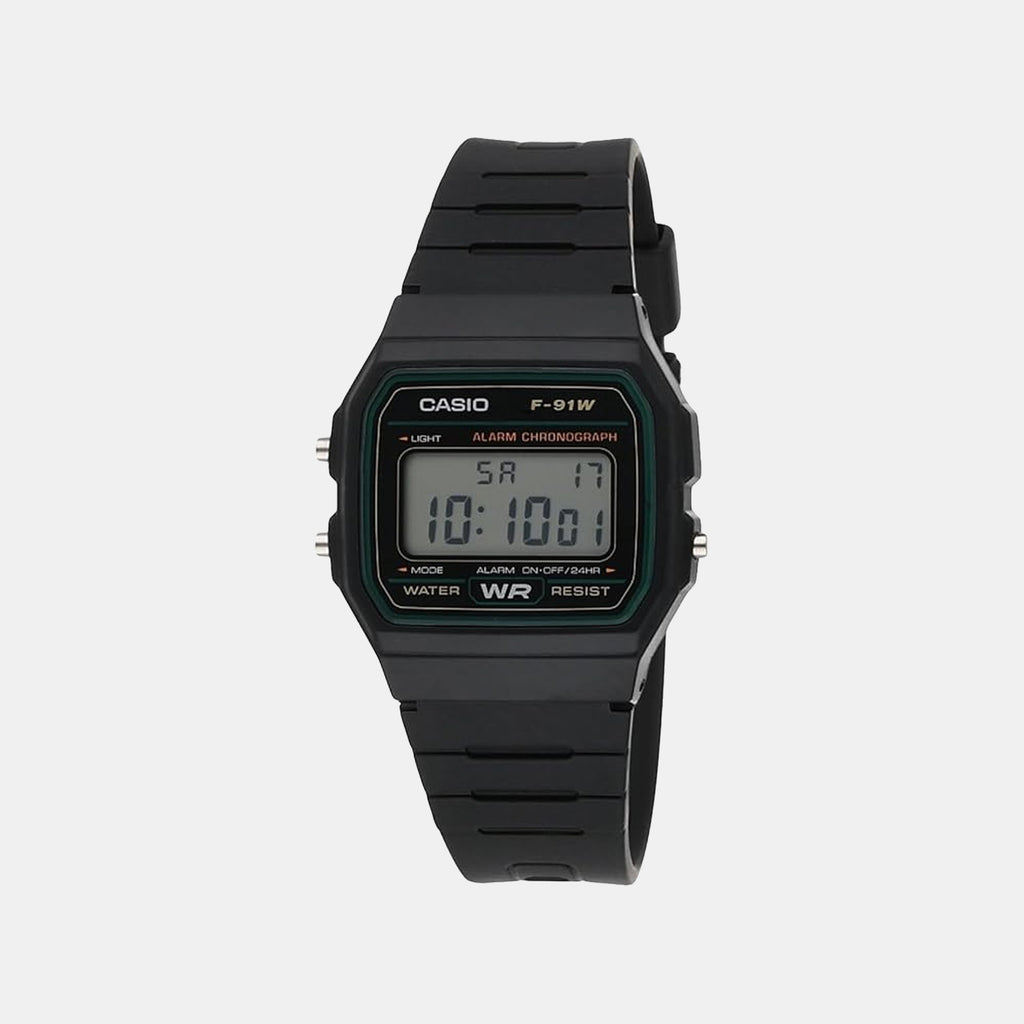 Youth Unisex Quartz Black Dial Digital Resin Watch D246