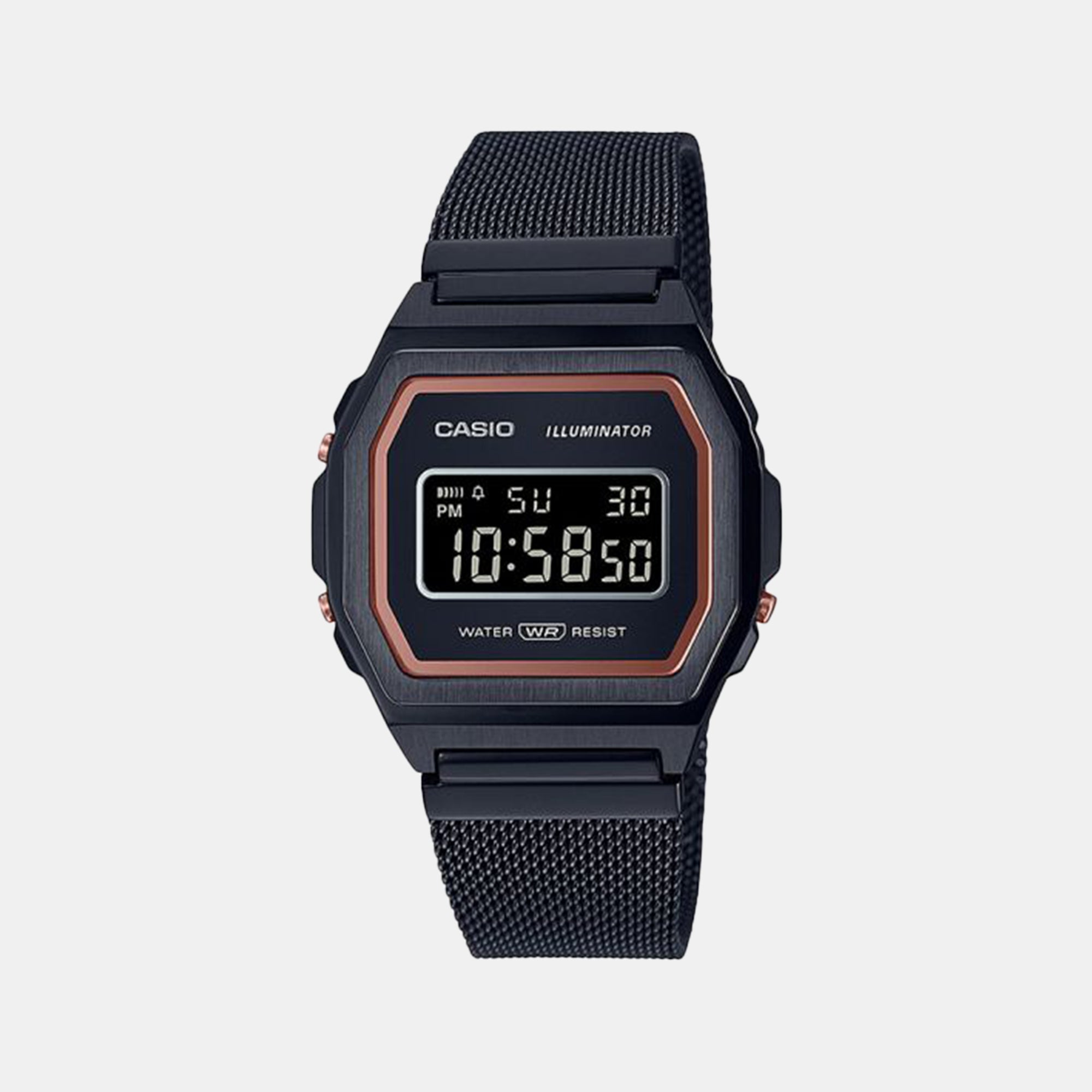 Casio Round Black Analog-Digital watch