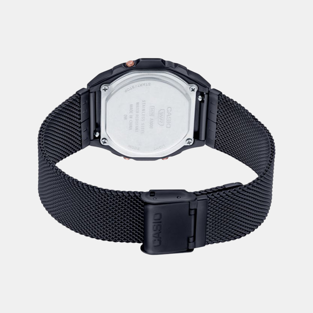 Casio Unisex Round Black watch