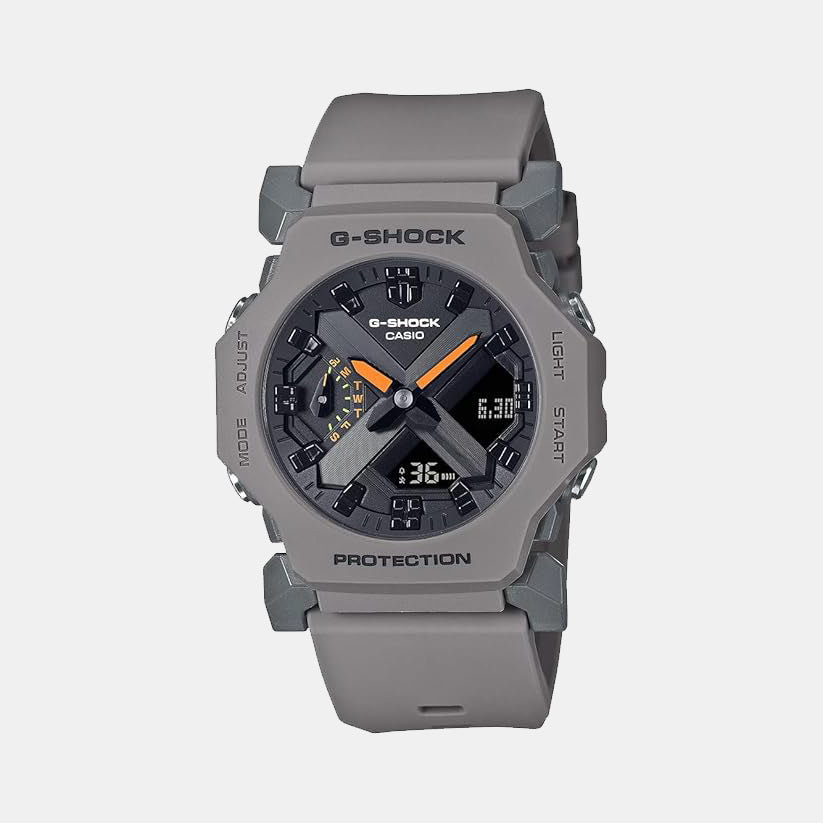 G-Shock Men Quartz Grey Dial Analog-Digital Resin Watch G1701