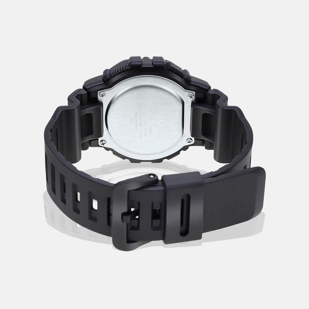 Youth Unisex Quartz Black Dial Digital Resin Watch D269
