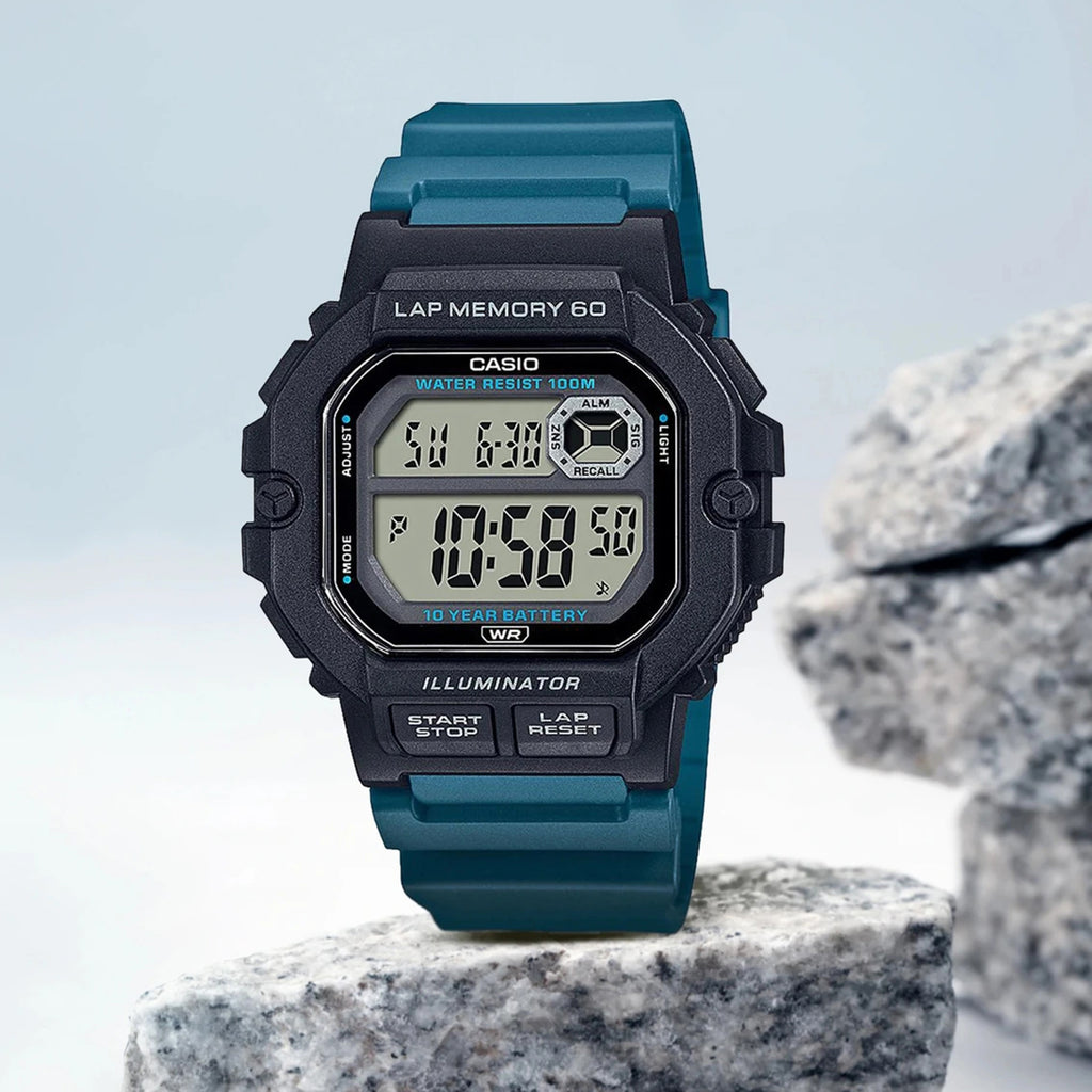 Youth Unisex Quartz Black Dial Digital Resin Watch D271