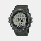 Youth Men Quartz Off White Dial Digital Resin Watch D276