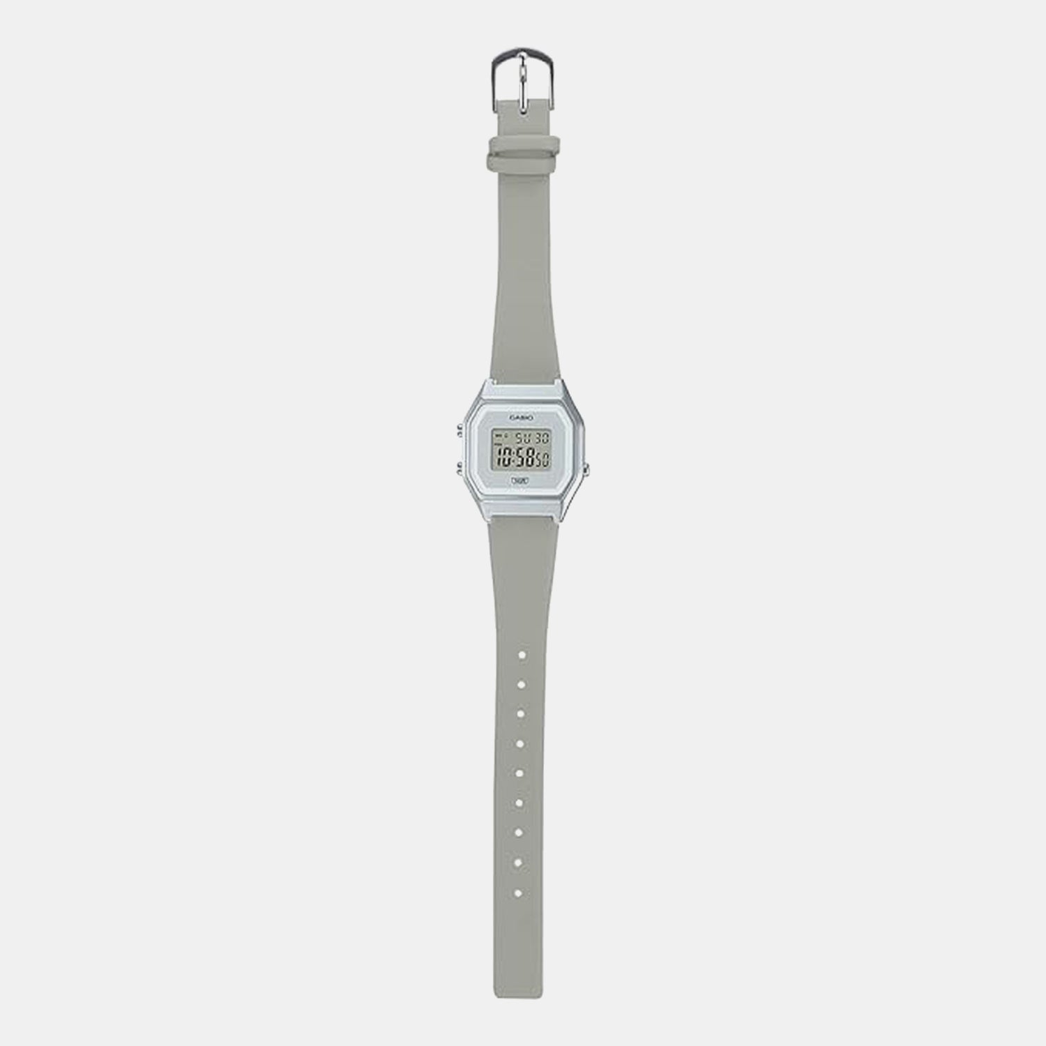 Vintage  Women Quartz White Dial Digital Leather Watch D287