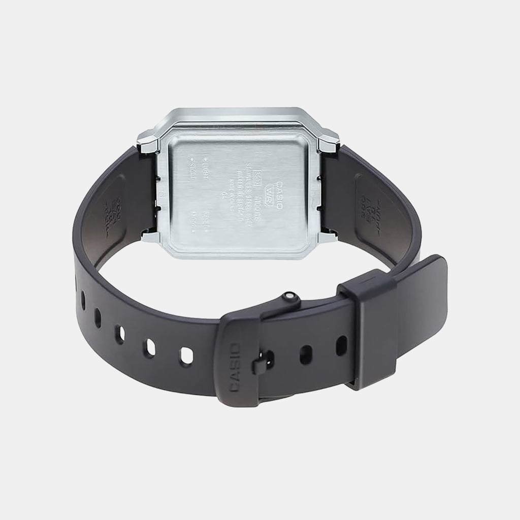 Vintage Unisex Quartz Silver Dial Digital Resin Watch D290