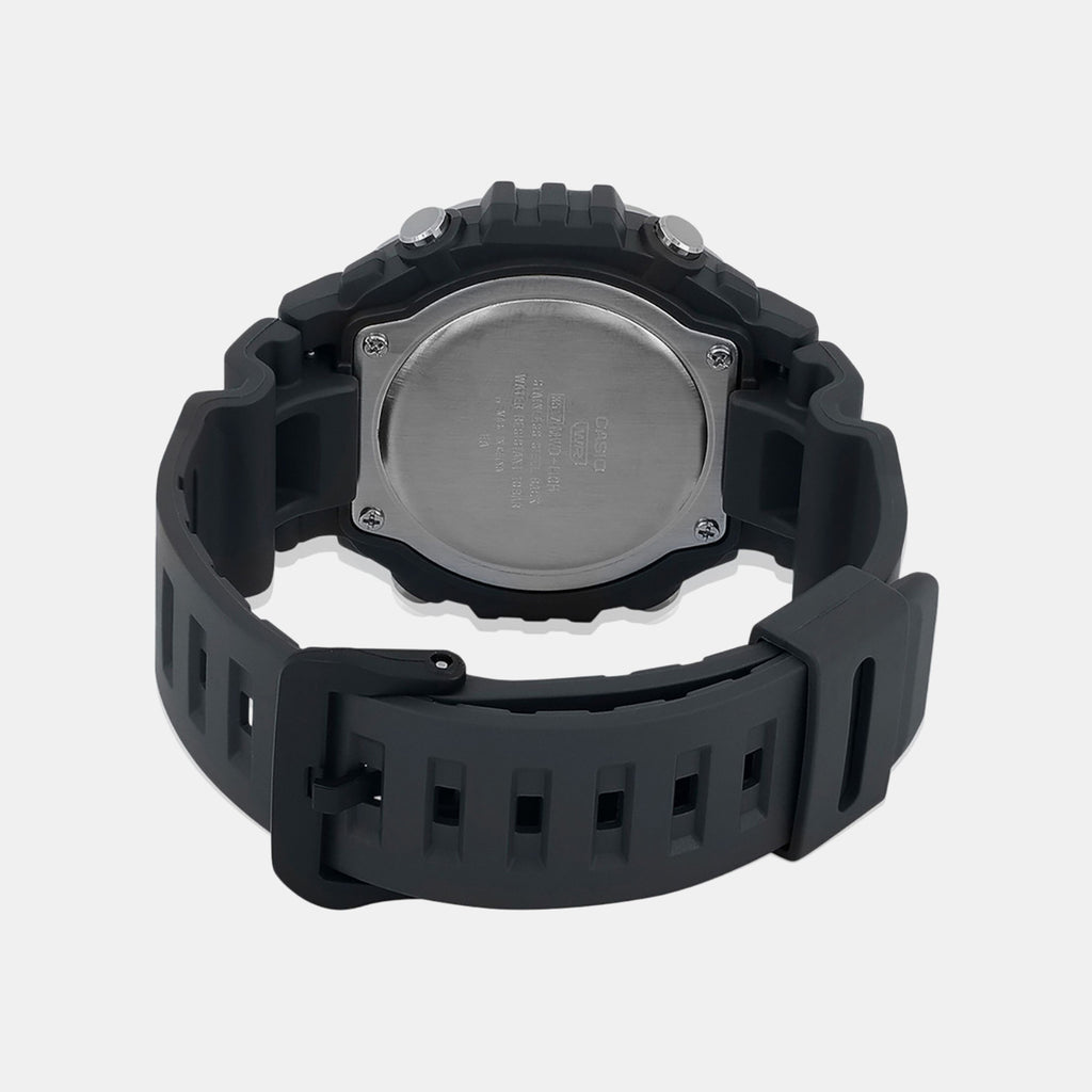 Youth Unisex Quartz Grey Dial Digital Resin Watch D302