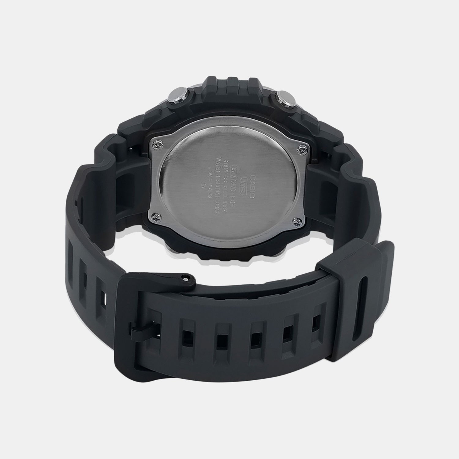 Youth Men Quartz Black Dial Digital Resin Watch D302