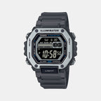 Youth Men Quartz Black Dial Digital Resin Watch D302