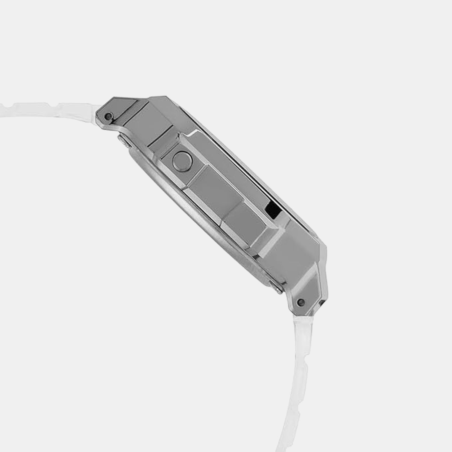 Vintage Unisex Quartz Black Dial Digital Stainless Steel Watch D306