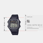 Youth Unisex Quartz Silver Dial Digital Resin Watch D308