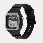 Youth Unisex Quartz Silver Dial Digital Resin Watch D308