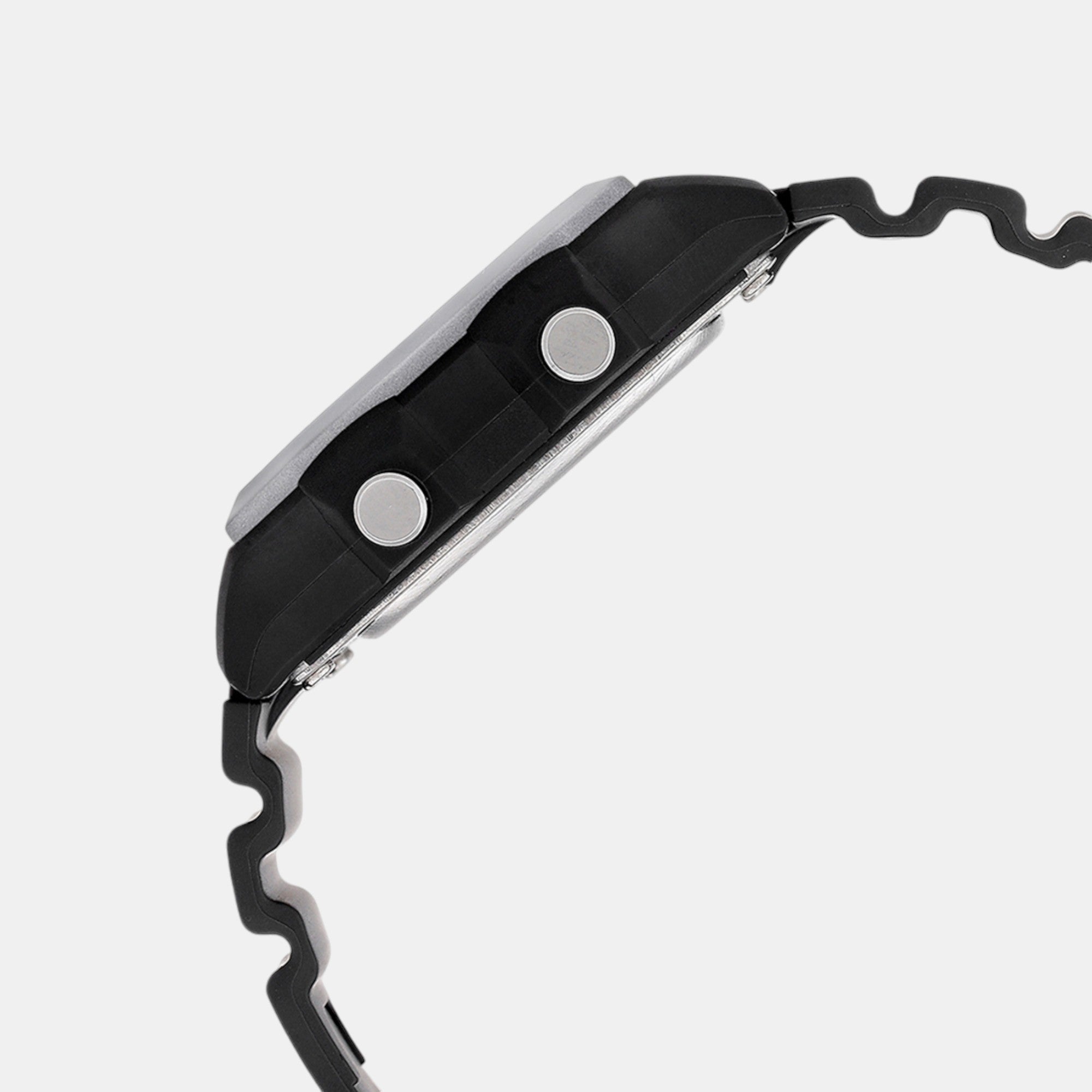 Youth Unisex Quartz Silver Dial Digital Resin Watch D308