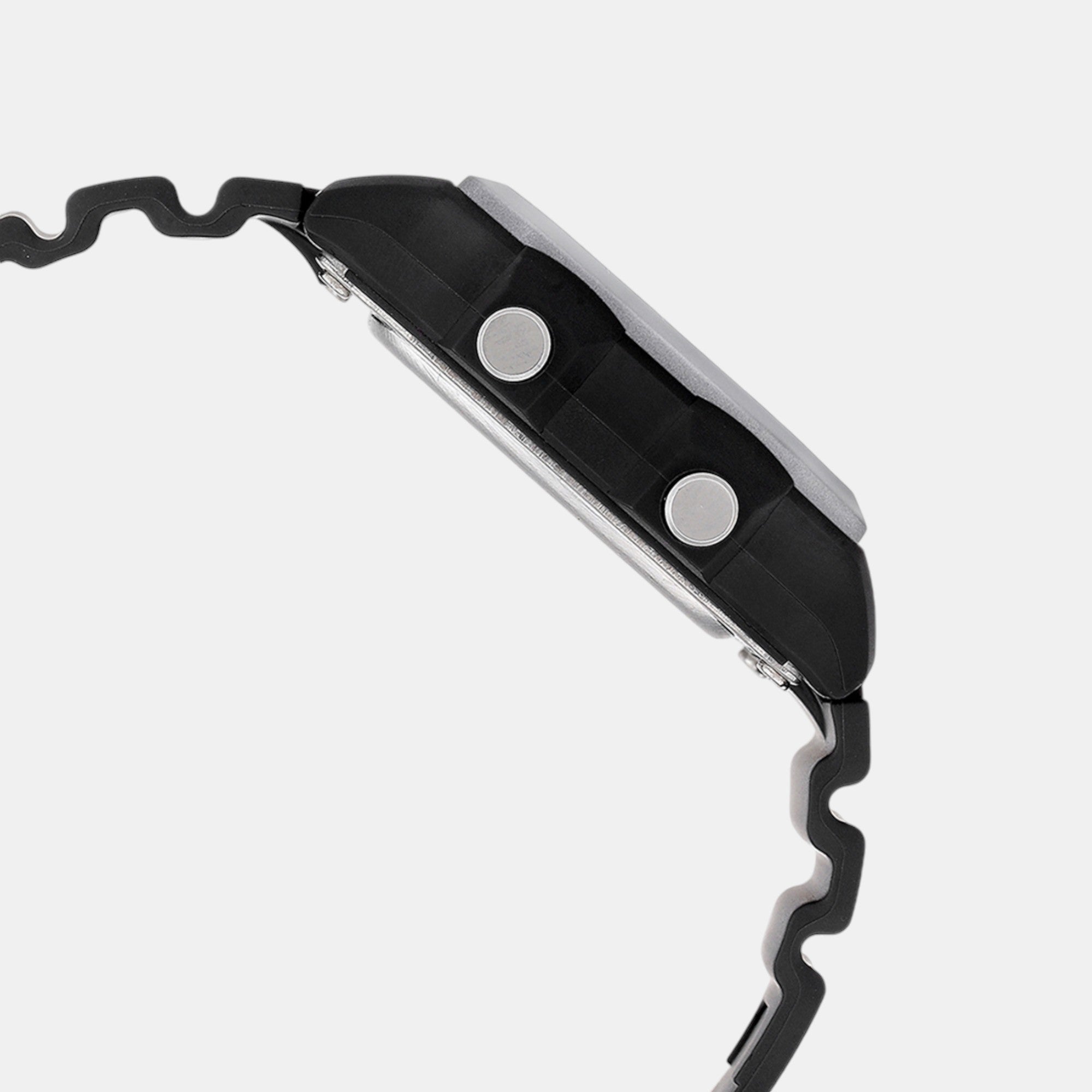 Youth Unisex Quartz Silver Dial Digital Resin Watch D308